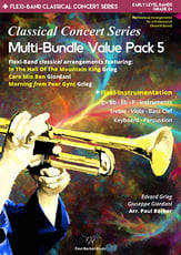 Flexi-Band Classical Concert Series - Multi-Bundle Value Pack 5 Concert Band sheet music cover